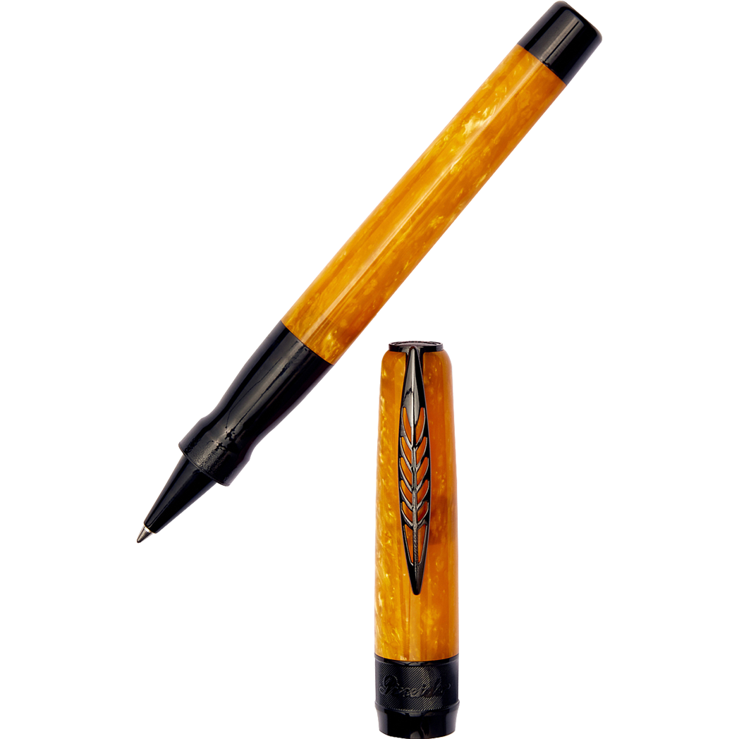 Pineider La Grande Belleza (Great Beauty) Rollerball Pen - Rocco Yellow-Pen Boutique Ltd