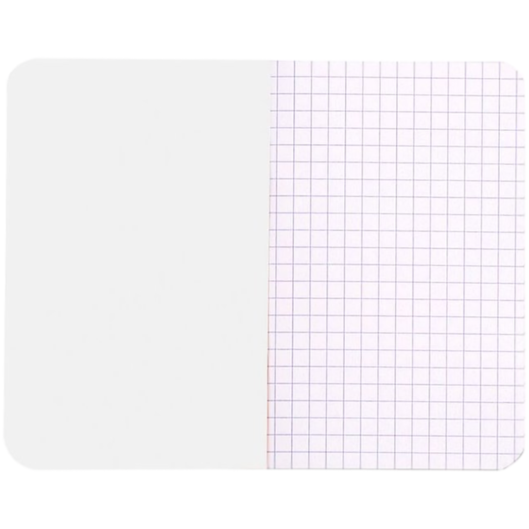 SIDE COLORED NOTEBOOK A7 WHITE PAPER