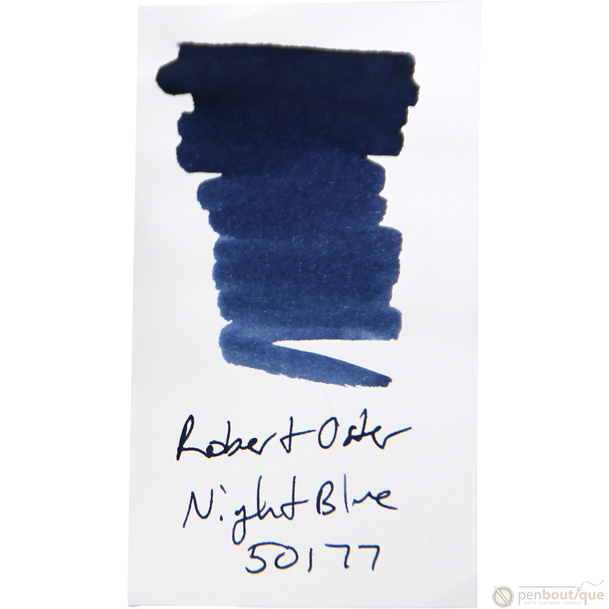 Robert Oster Signature Ink Bottle - Blue Night - 50ml-Pen Boutique Ltd