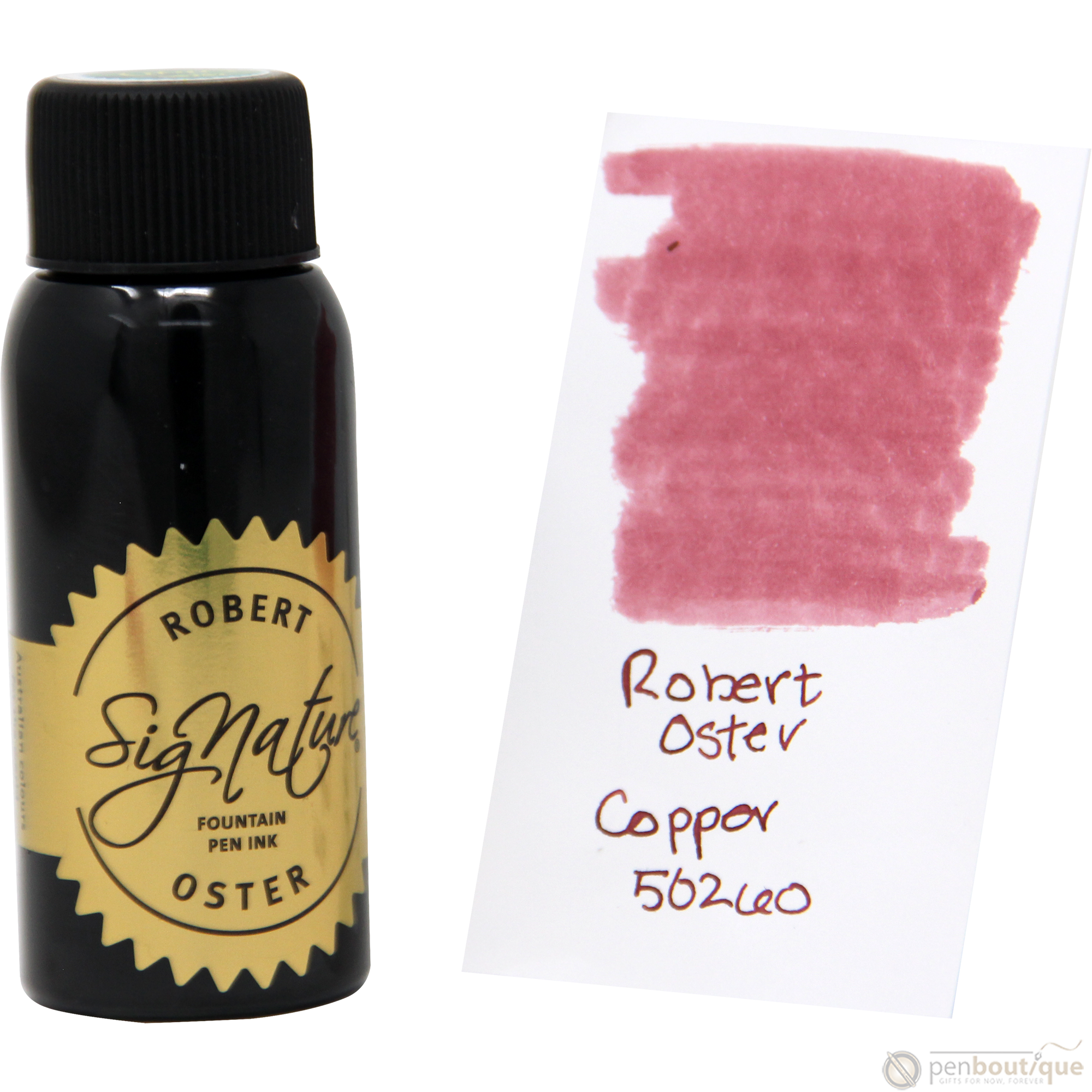 Robert Oster Signature Ink Bottle - Copper - 50ml-Pen Boutique Ltd