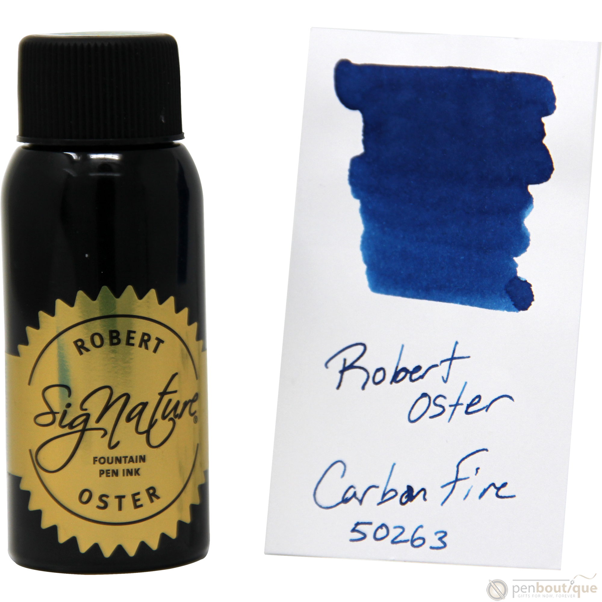 Robert Oster Signature Ink Bottle - Carbon Fire - 50ml-Pen Boutique Ltd