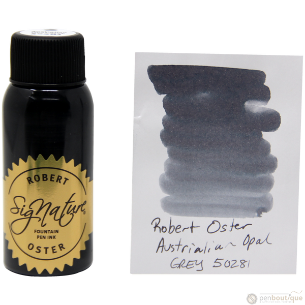 Robert Oster Signature Ink Bottle - Australian Opal Grey - 50ml-Pen Boutique Ltd