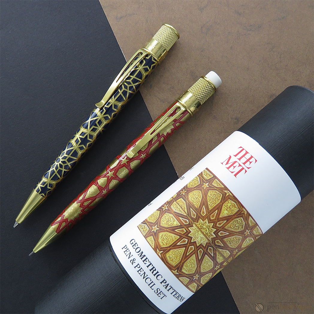 Retro 51 Tornado Gift Set - Geometric-Pen Boutique Ltd