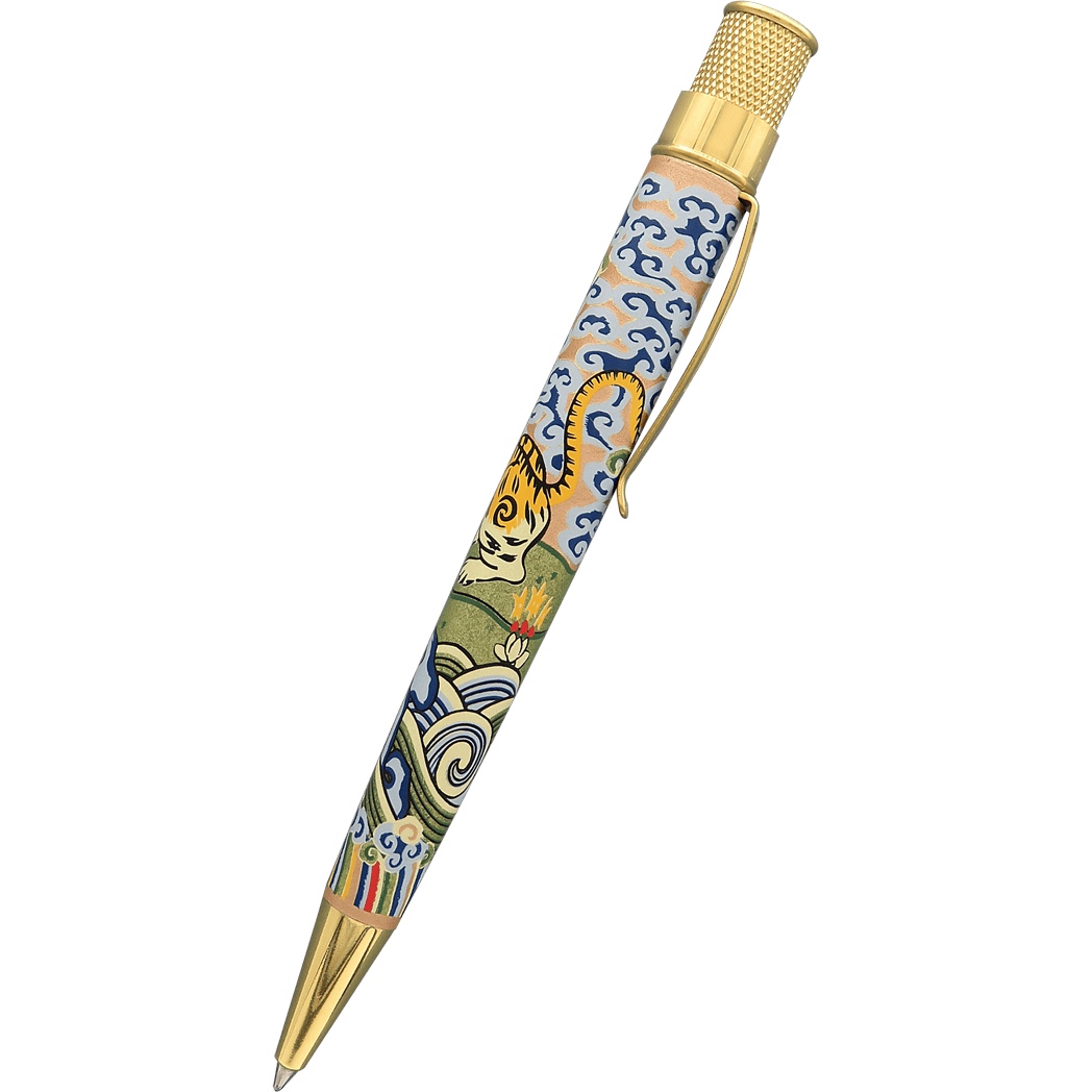 Retro 51 - The Met - Chinese Tiger Rank Badge Rollerball