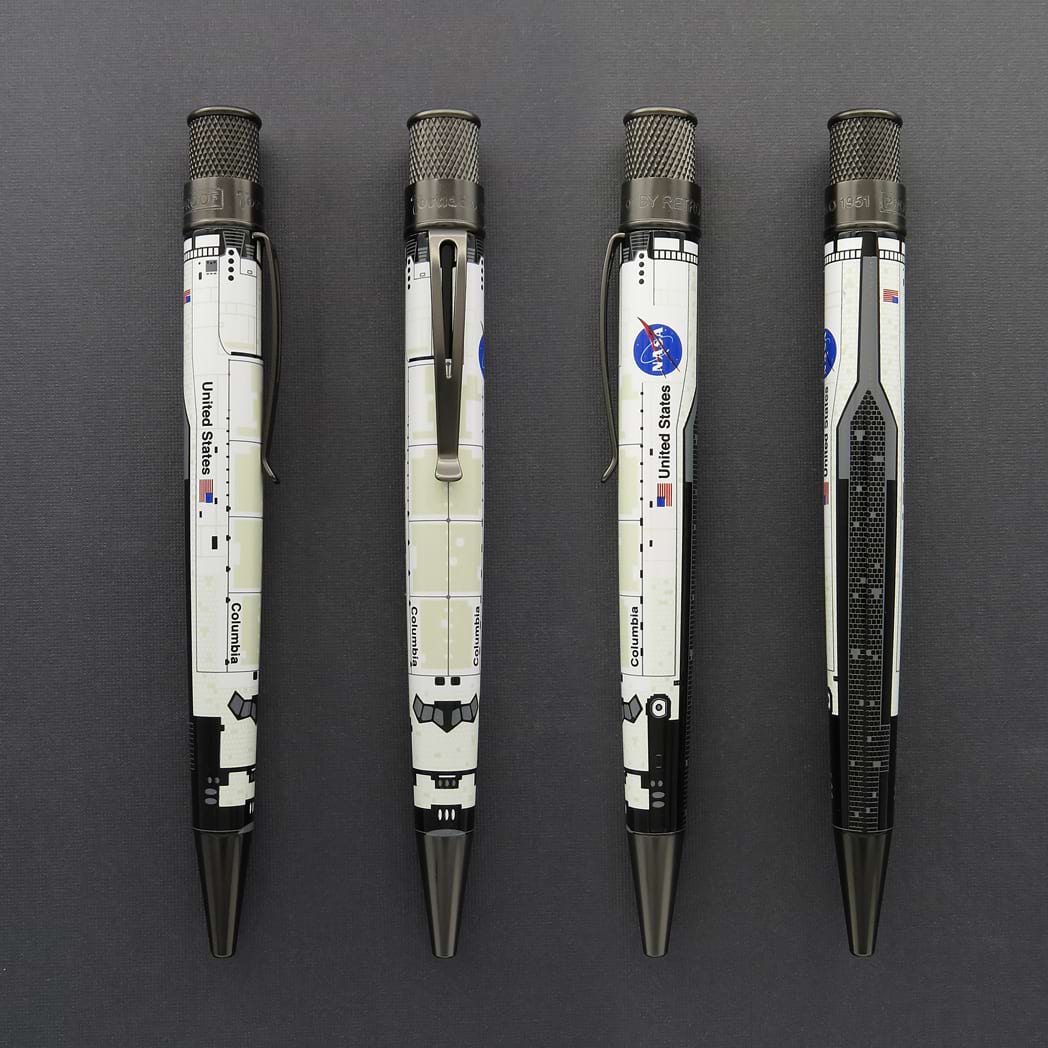 Retro 51 Tornado Rollerball Pen - Columbia Space Shuttle (Limited Edit - Pen  Boutique Ltd