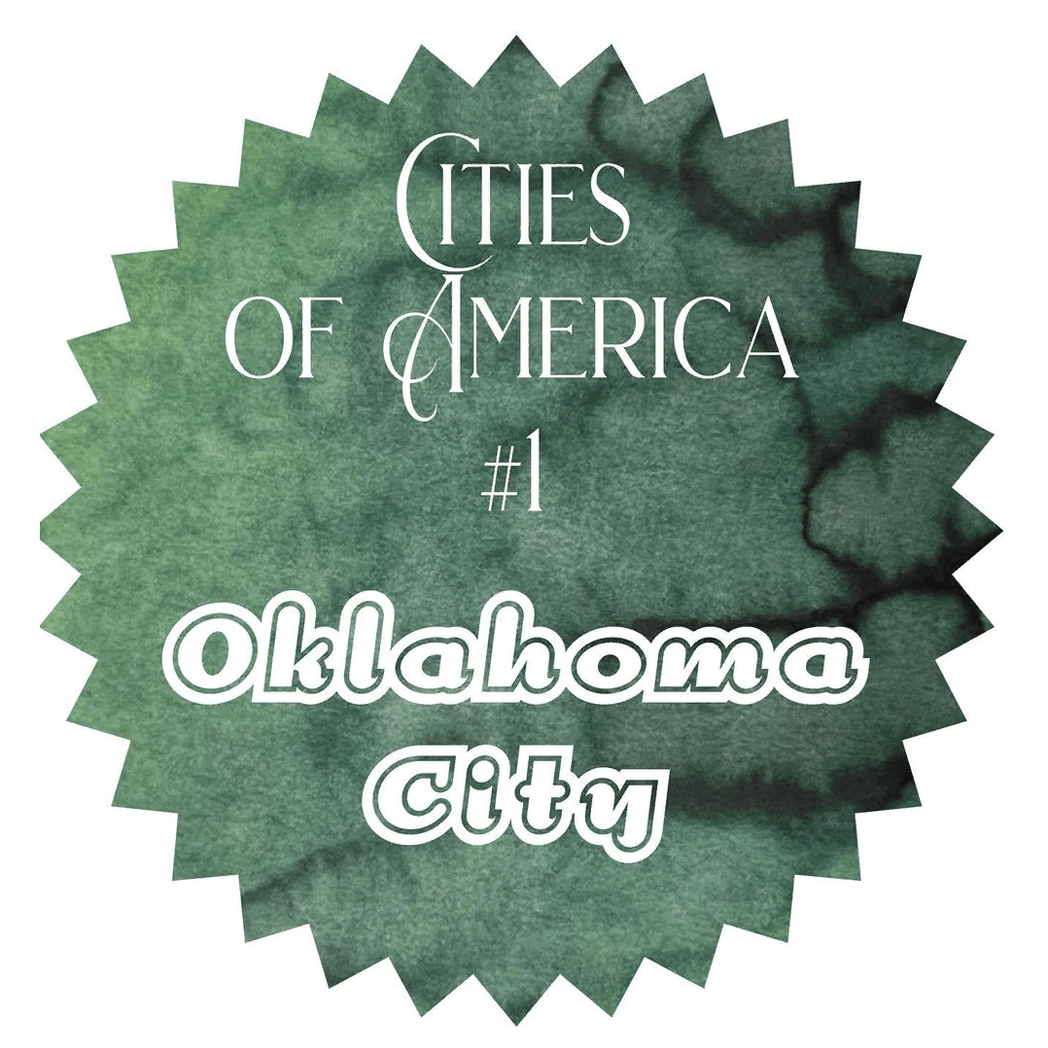 Sample of Robert Oster Cities of America Ink Bottle - Oklahoma City - 50ml