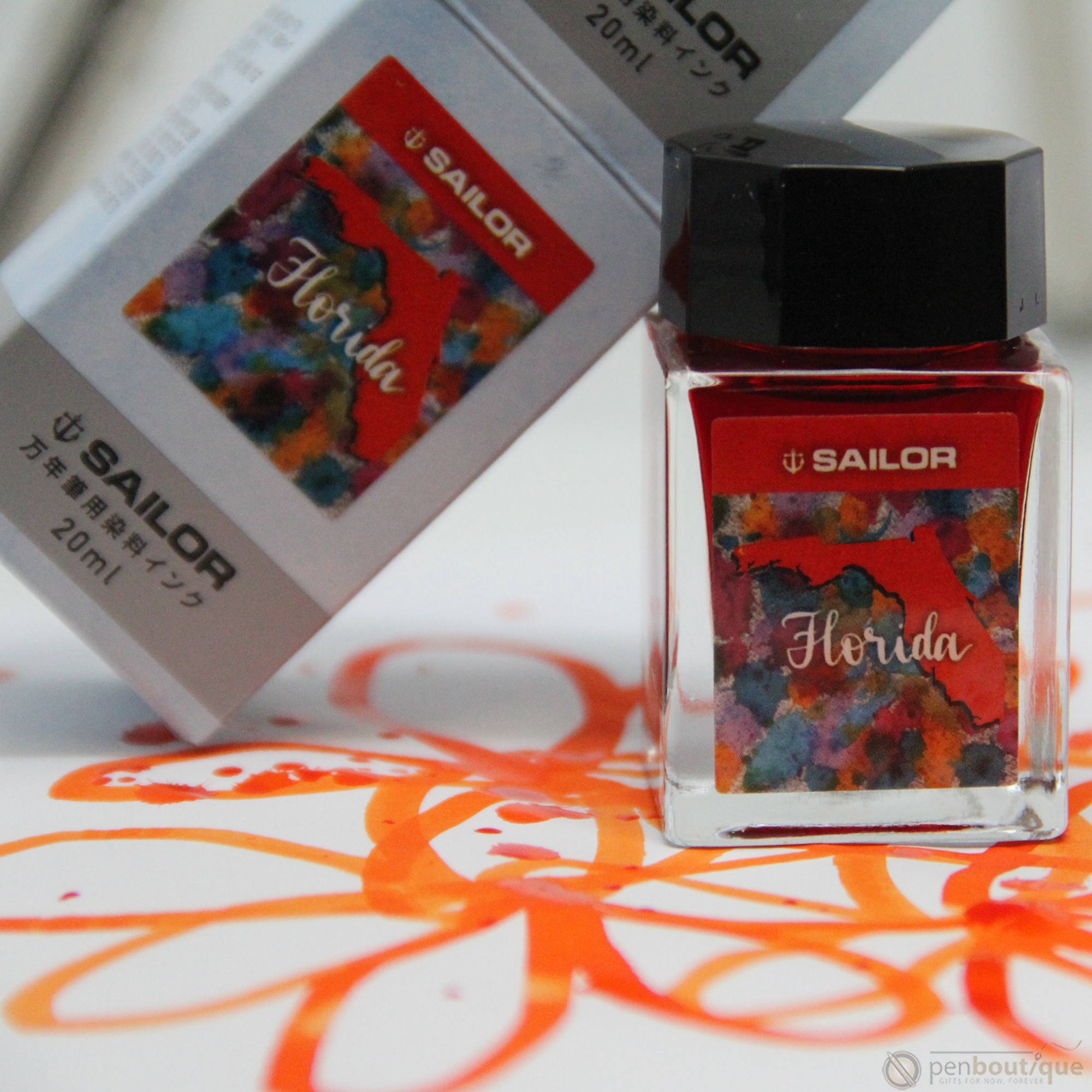 Sailor Bottled Ink - USA State - Florida - 20ml-Pen Boutique Ltd