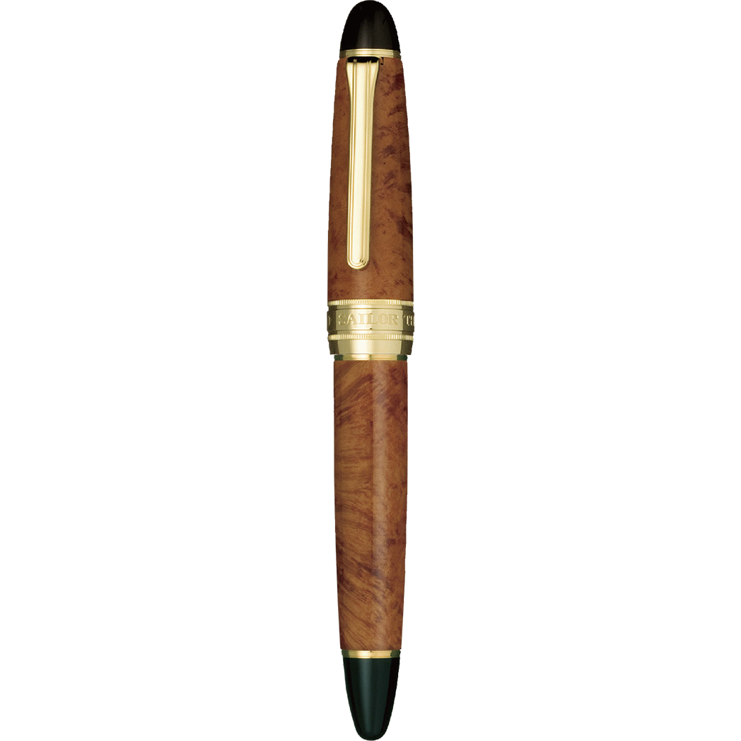 Sailor Fountain Pen - King of Pens - Red Brier Wood (Bespoke Dealer Exclusive)-Pen Boutique Ltd