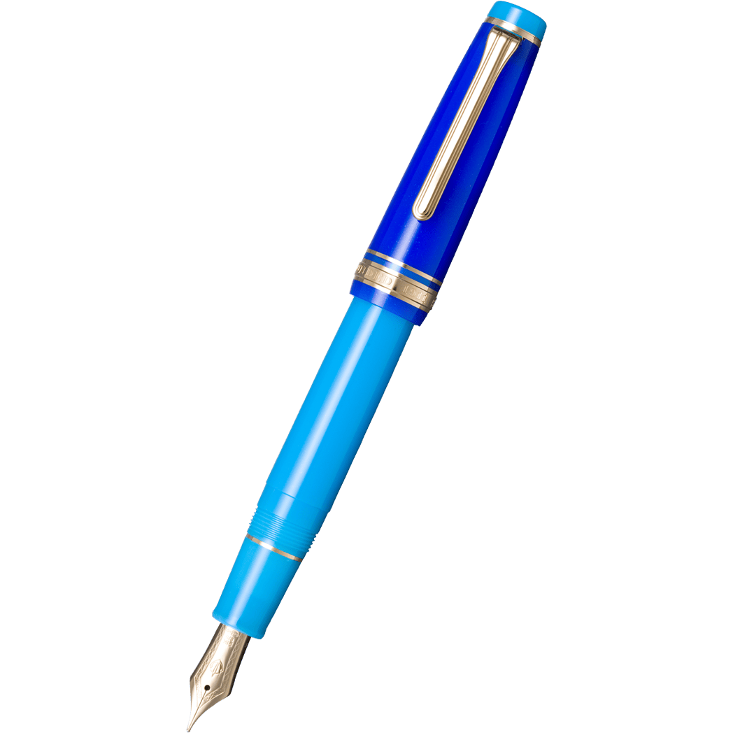 Sailor Professional Gear Fountain Pen - Cosmic Blue Quasar - Standard 21K  (Limited Edition)