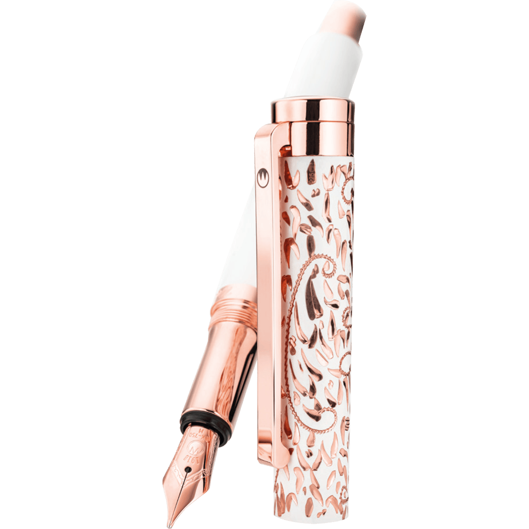 Waldmann Xetra Vienna Fountain Pen - Lady - Rose Gold Trim - Pen Boutique  Ltd