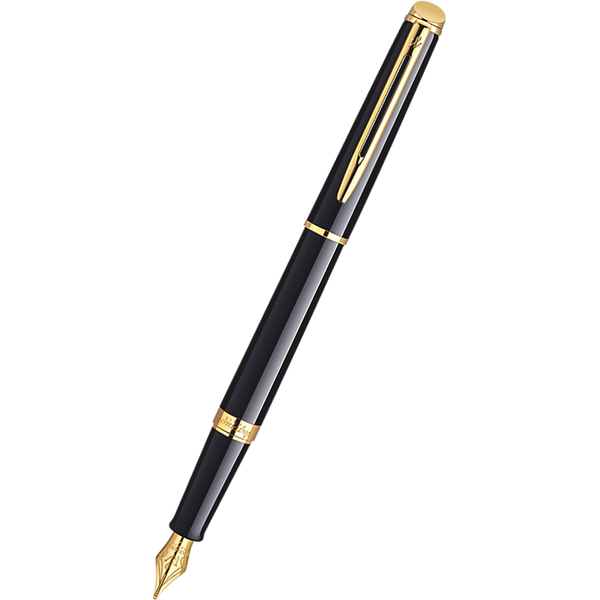 Waterman Hemisphere Black GT Fountain Pen-Pen Boutique Ltd