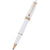 Aurora Ipsilon Rollerball Pen - Seasons - Winter White - Rose Gold Trim-Pen Boutique Ltd