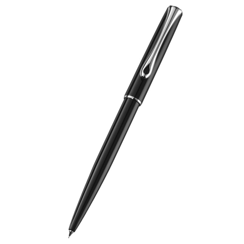 Diplomat Traveller Mechanical Pencil - Black Lacquer - 0.5 mm-Pen Boutique Ltd