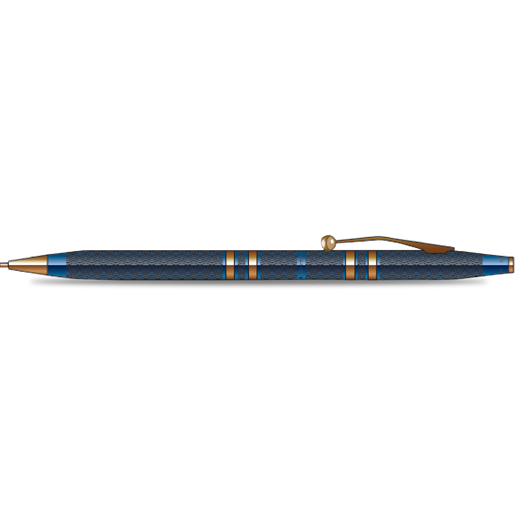 Cross Classic Century Pencil - Translucent Blue (175th Anniversary Edition)-Pen Boutique Ltd