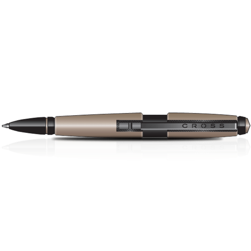 Cross Edge Rollerball Pen Matte Hazelnut Pen Boutique Ltd