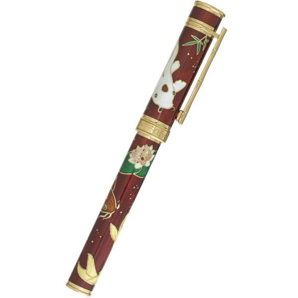 David Oscarson Koi Rollerball Pen - Ruby Red-Pen Boutique Ltd