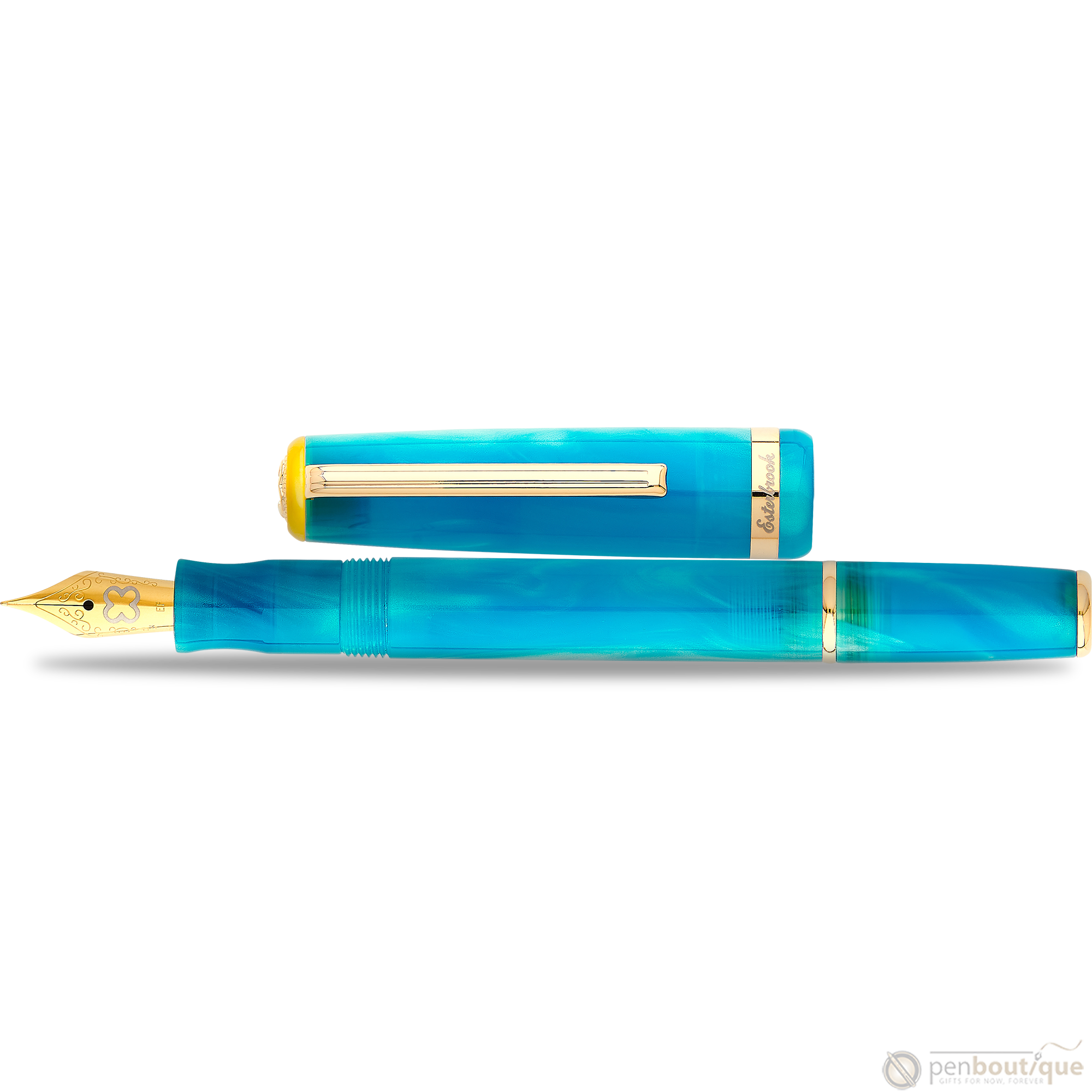 Esterbrook JR Pocket Fountain Pen - Paradise Blue Breeze-Pen Boutique Ltd