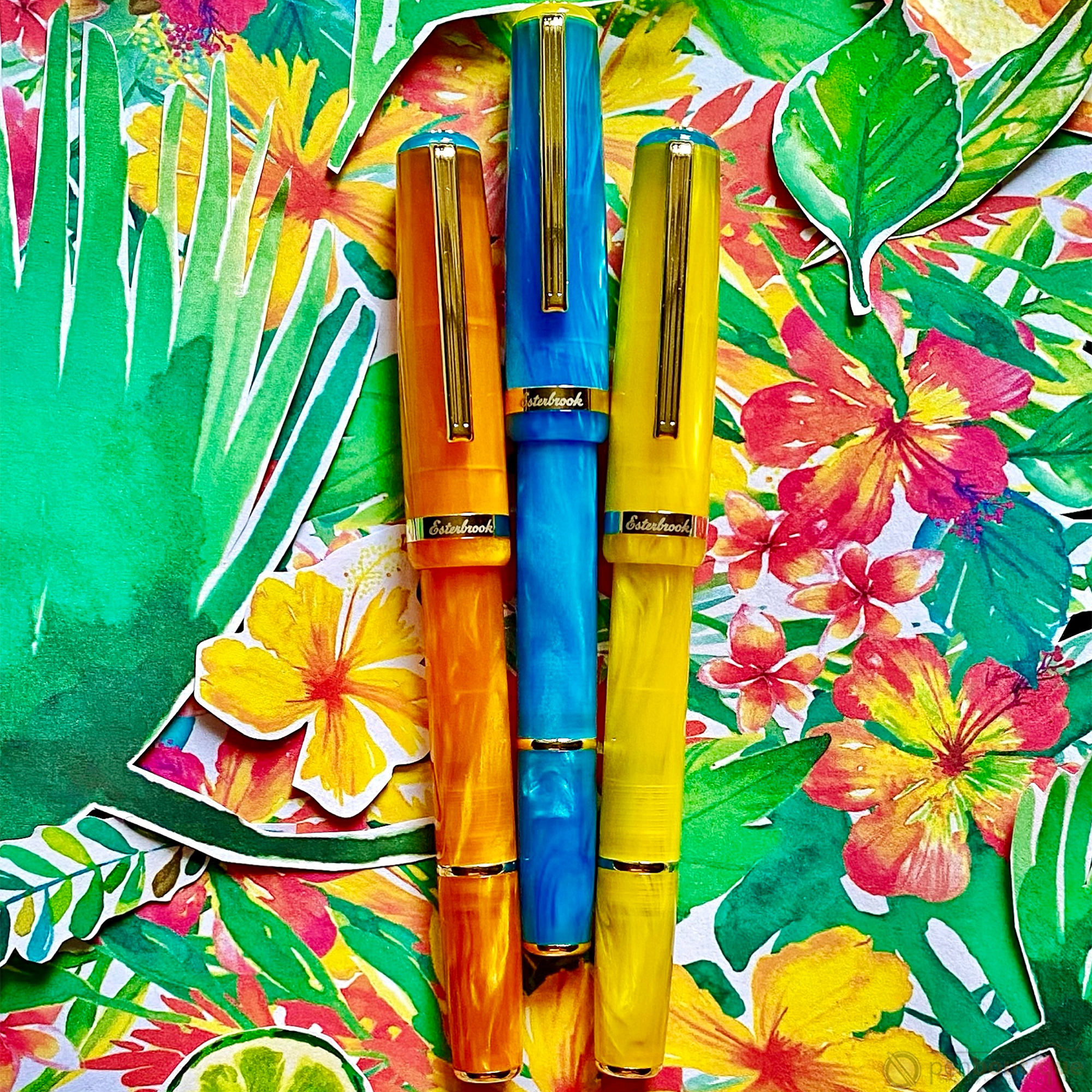 Esterbrook JR Pocket Fountain Pen - Paradise Orange Sunset-Pen Boutique Ltd