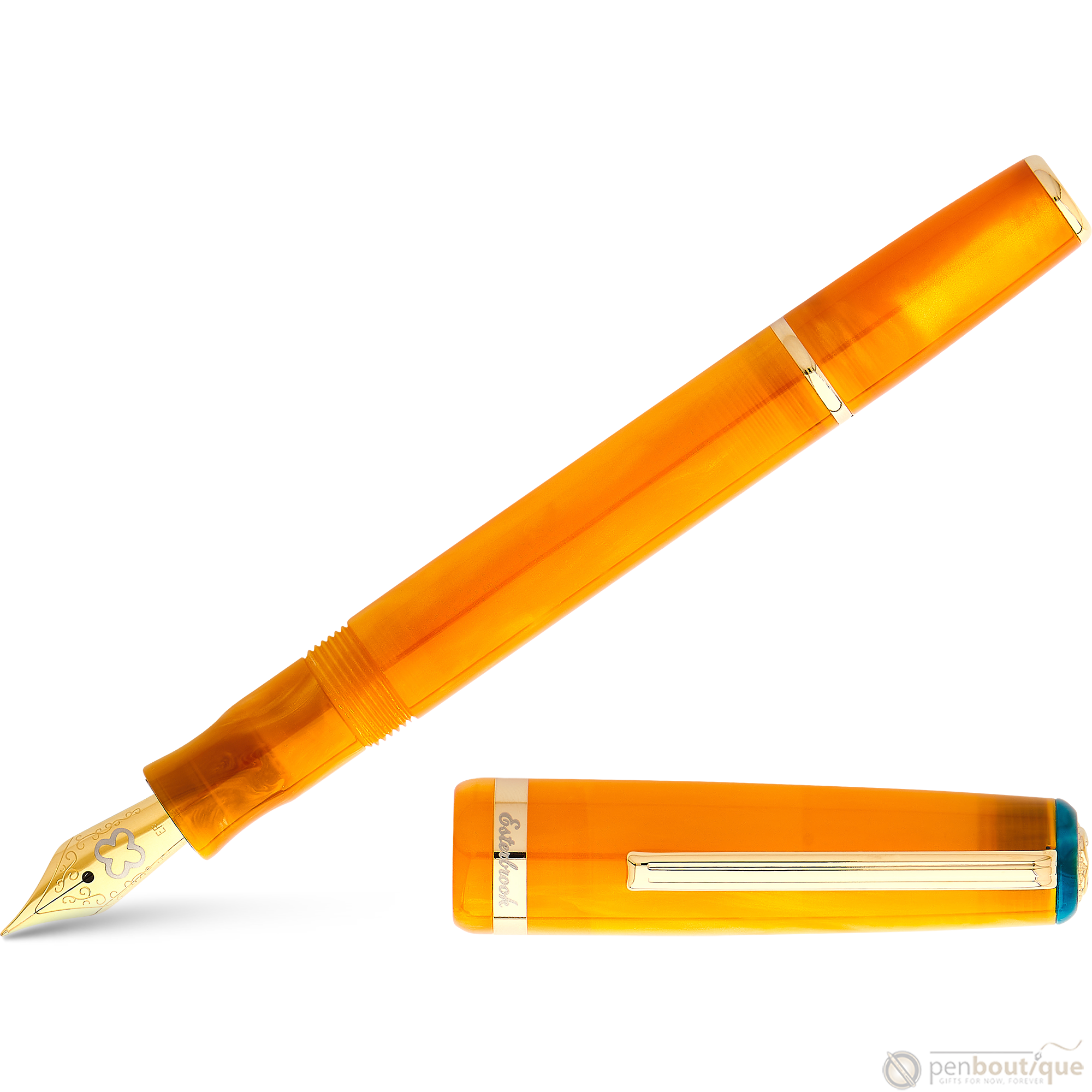 Esterbrook JR Pocket Fountain Pen - Paradise Orange Sunset-Pen Boutique Ltd