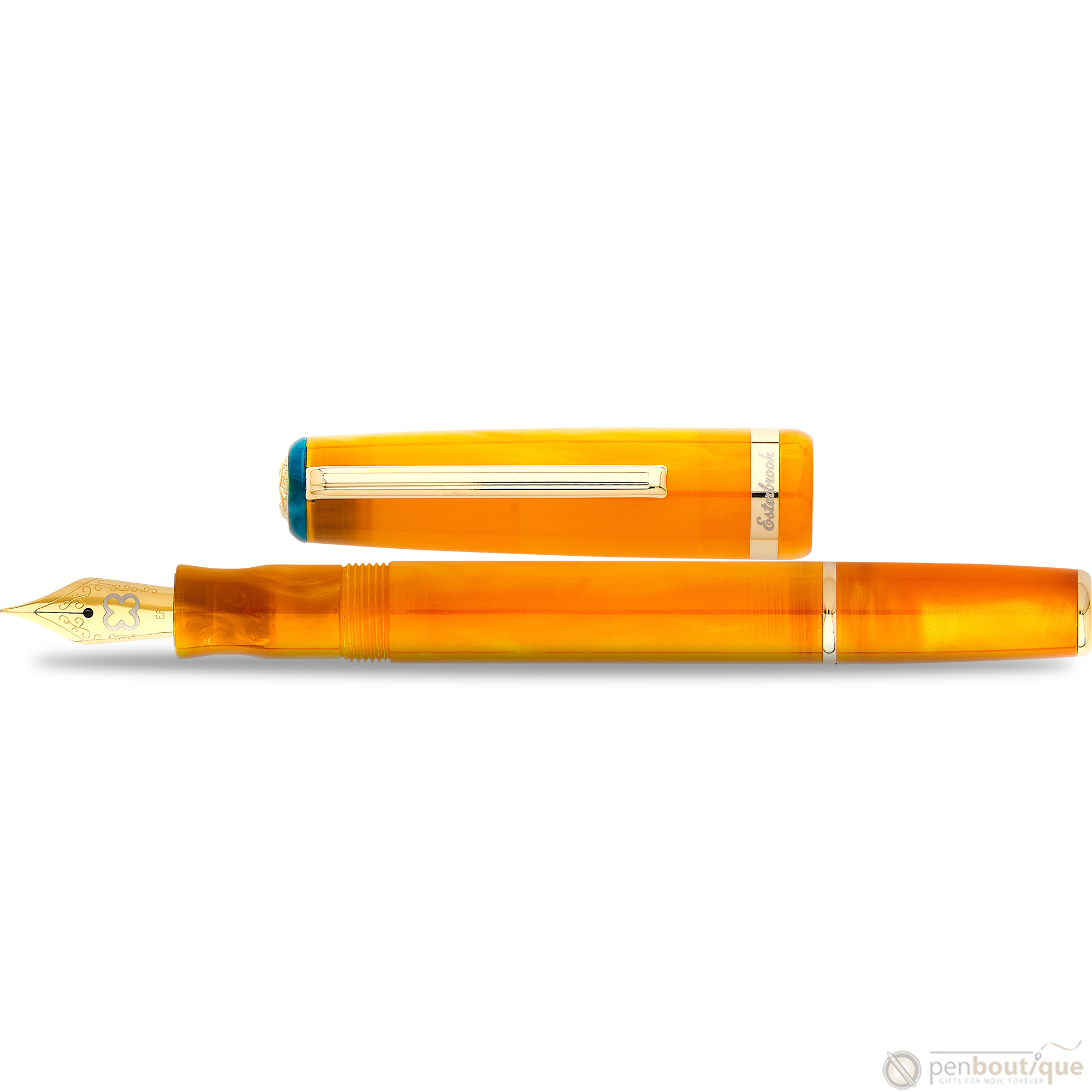 Esterbrook JR Pocket Fountain Pen - Paradise Orange Sunset-Pen Boutique Ltd