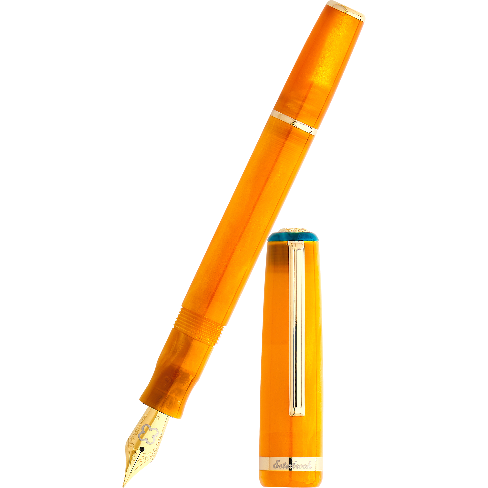 Esterbrook JR Pocket Fountain Pen - Paradise Orange Sunset-Pen Boutique Ltd