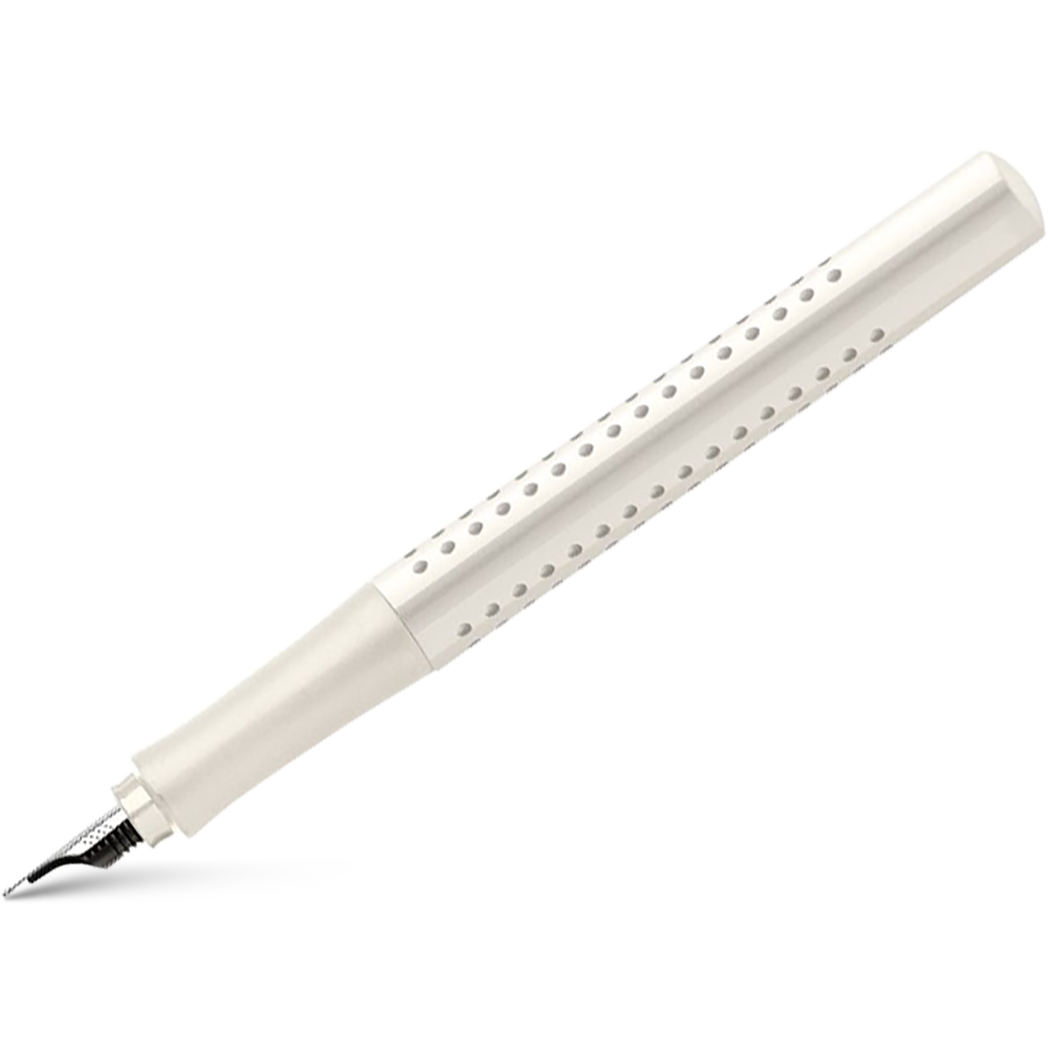 Faber-Castell Grip 2010 Harmony Fountain Pen, Coconut Milk Medium