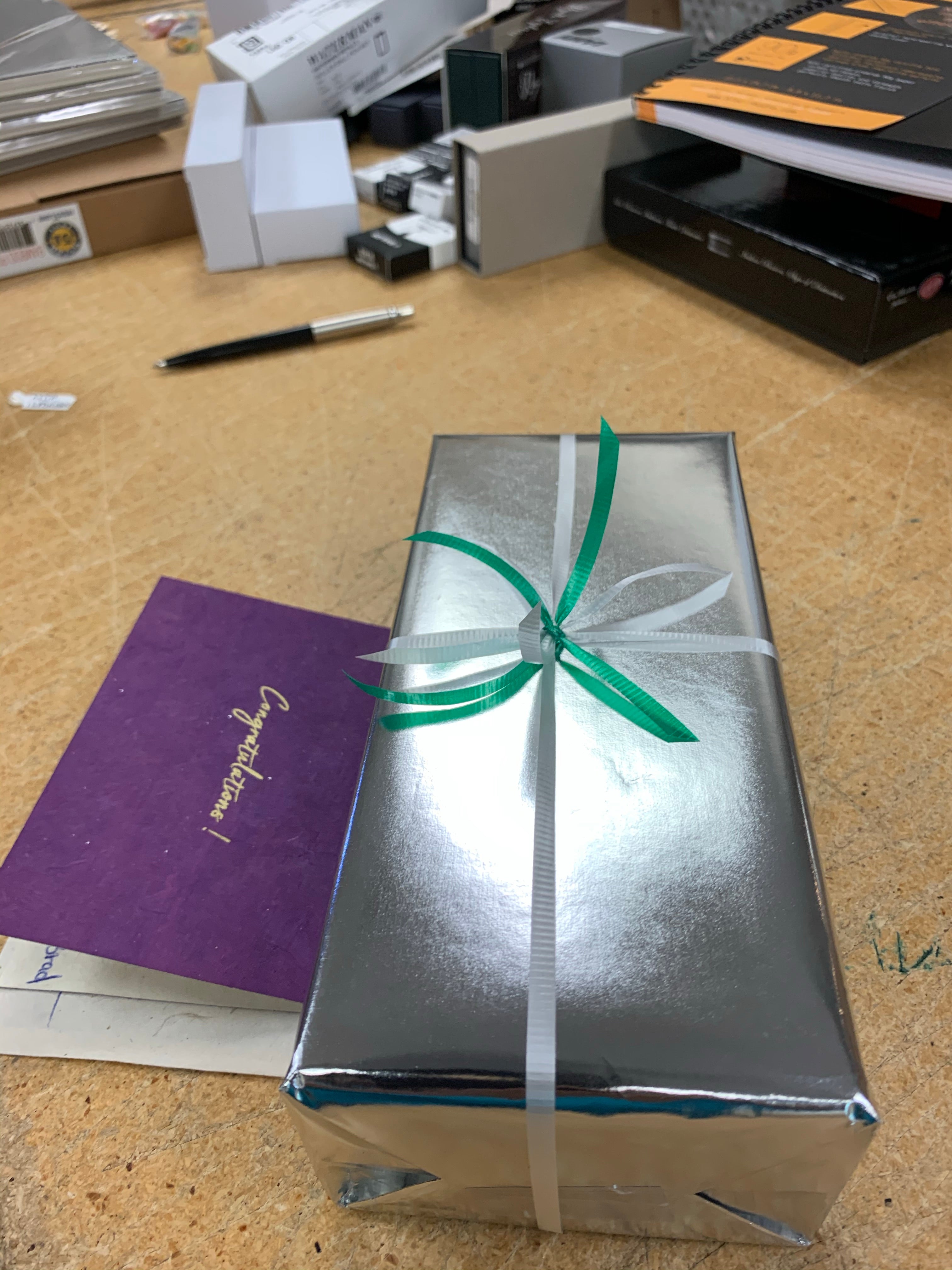 Neiman Marcus Silver Gift Wrapping Supplies