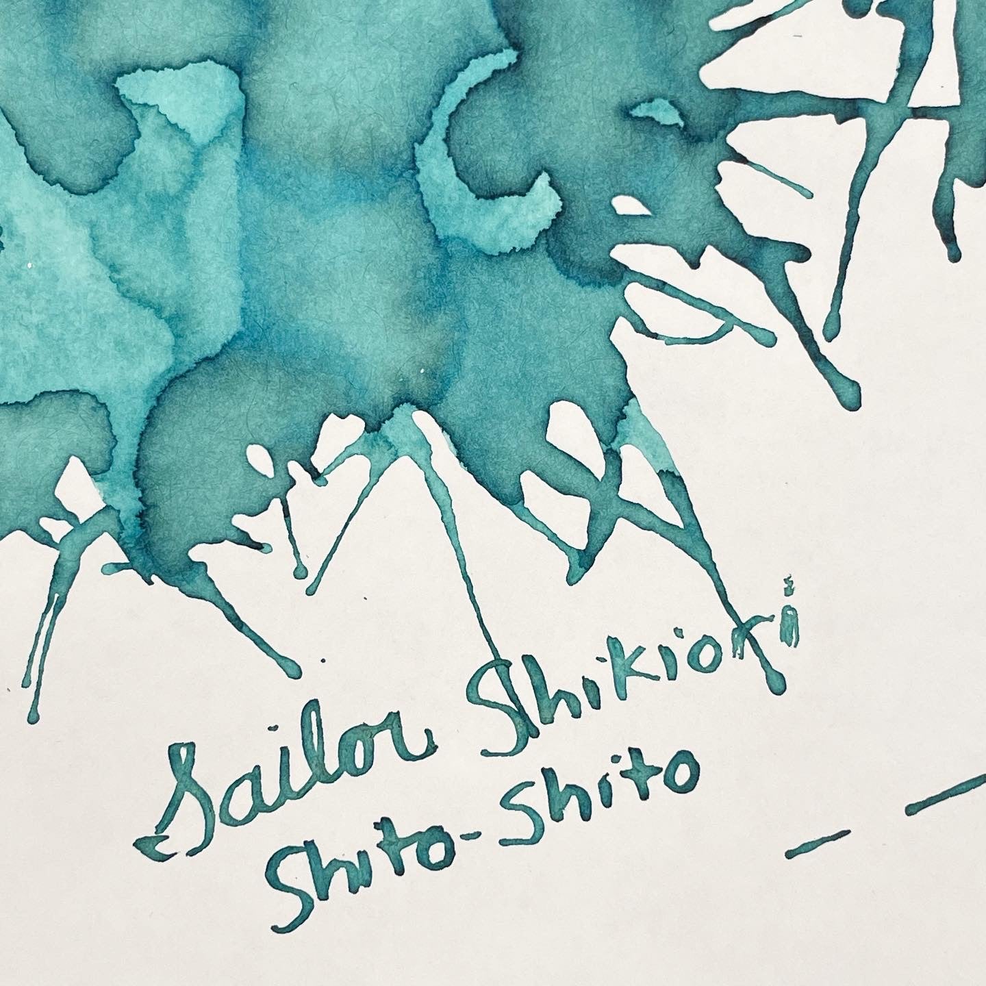 Sailor Bottle Ink - Shikiori Sound of Rain - Shitoshito-Pen Boutique Ltd