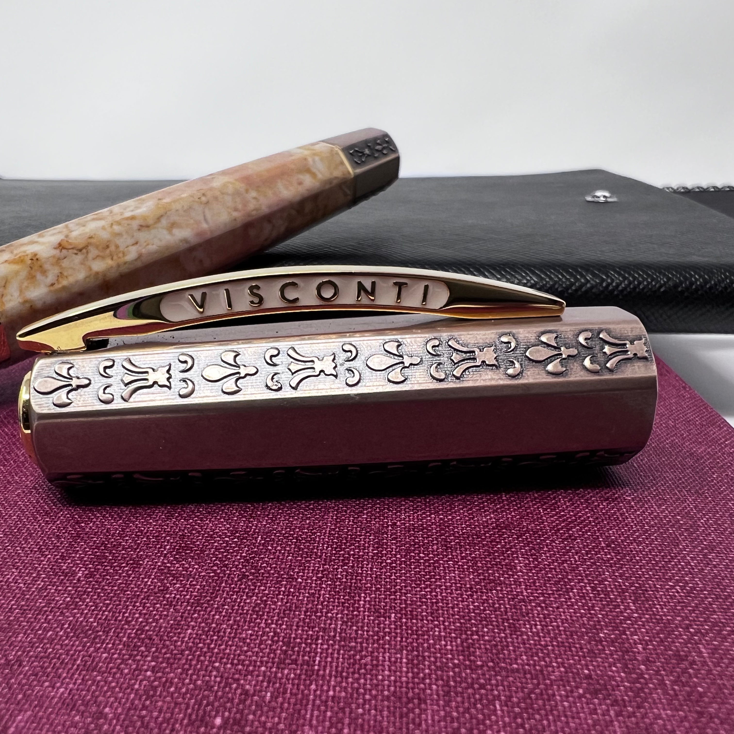 Visconti Medici Il Magnifico Fountain Pen - Egyptian Marble (Limited Edition)-Pen Boutique Ltd