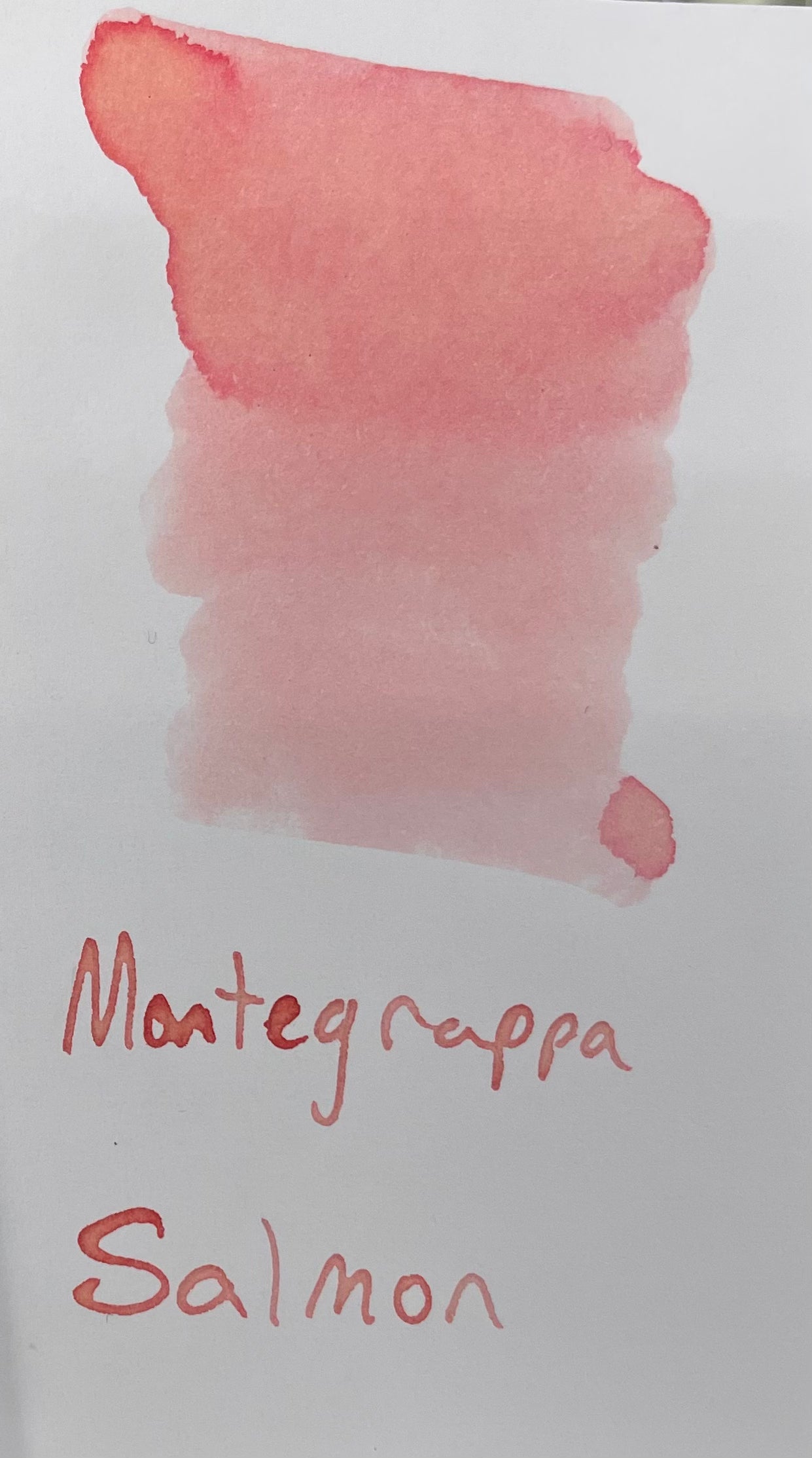 Montegrappa Ink Bottle - 50ml - Salmon-Pen Boutique Ltd