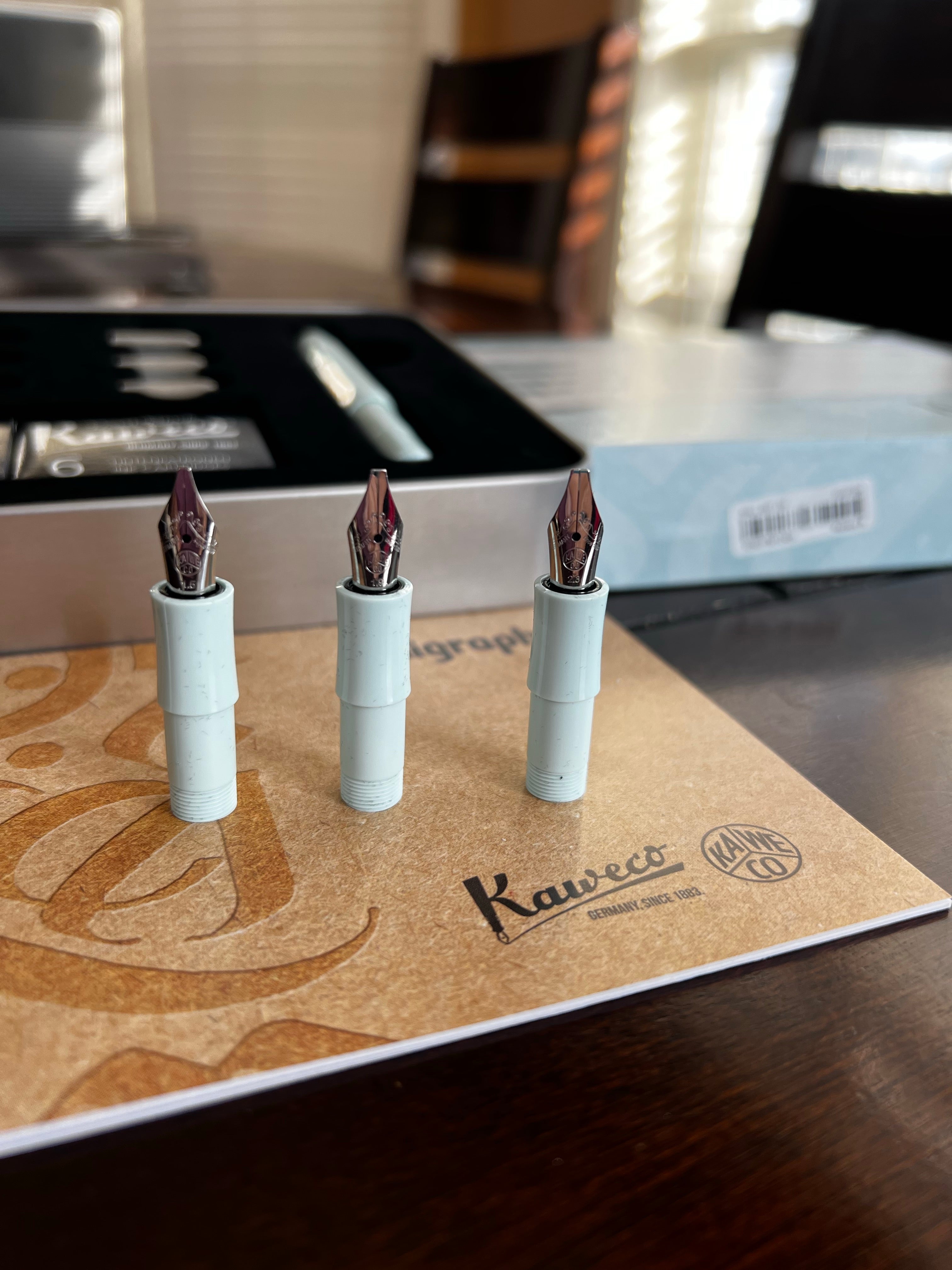 Kaweco Calligraphy Set - Mint (Deluxe)-Pen Boutique Ltd