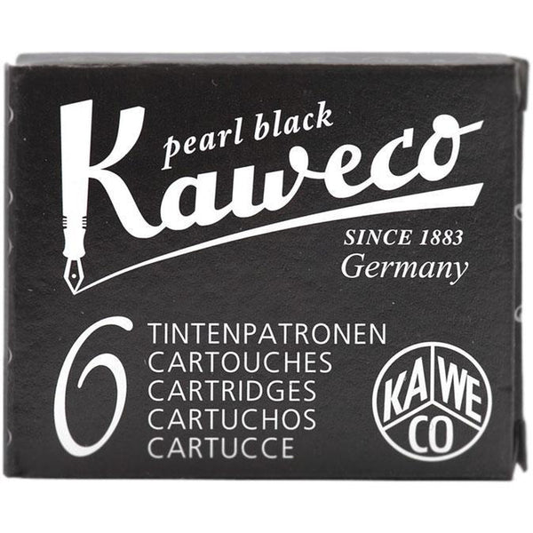 Kaweco Ink Cartridges - 6 pieces - Black-Pen Boutique Ltd