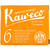 Kaweco Ink Cartridges - 6 pieces - Sunrise Orange-Pen Boutique Ltd