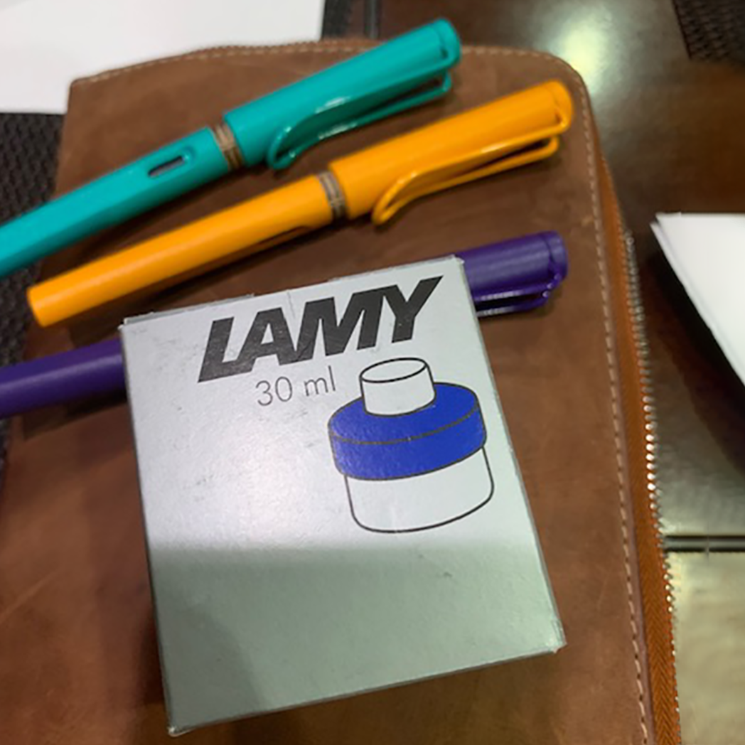 Lamy 30ml Ink Bottle - Blue-Pen Boutique Ltd