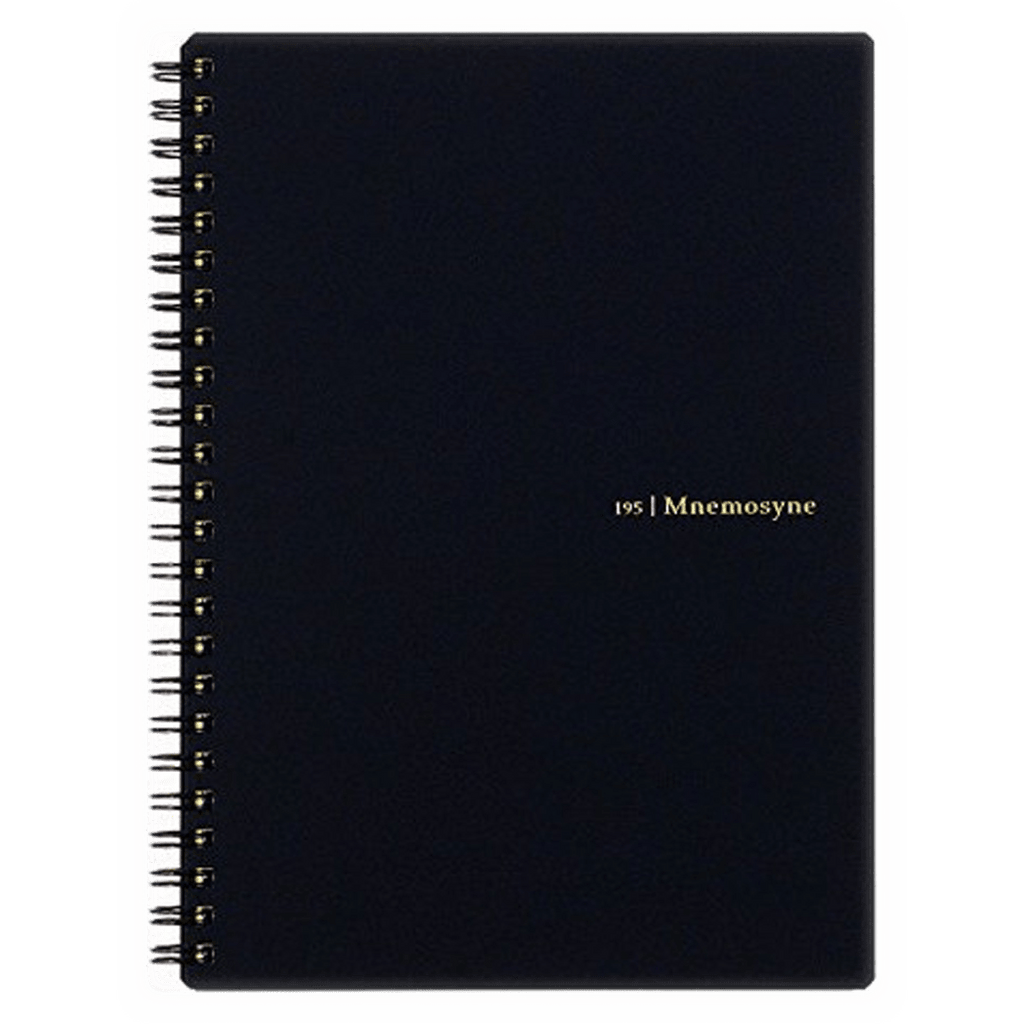 Maruman Mnemosyne Notebooks Black Lined A5 Default Title Pen Boutique Ltd 2045