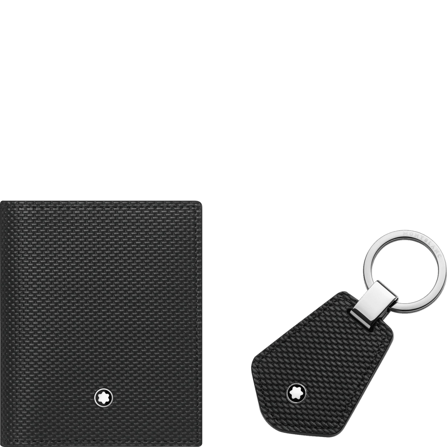 Montblanc Gift Set - Black (Business Card Holder & Key Fob)-Pen Boutique Ltd