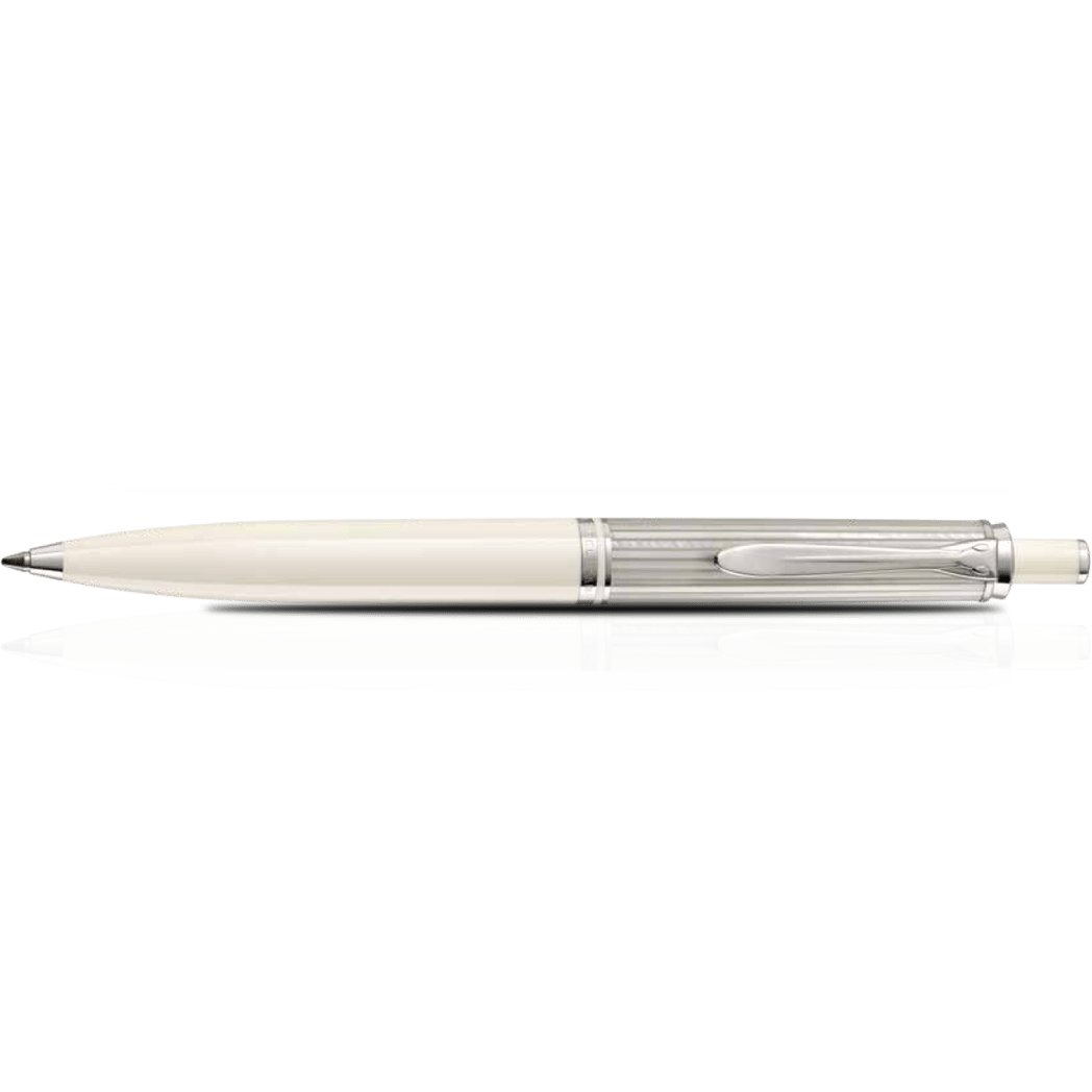 Pelikan Souveran Ballpoint Pen - K405 Silver-White - Default Title ...