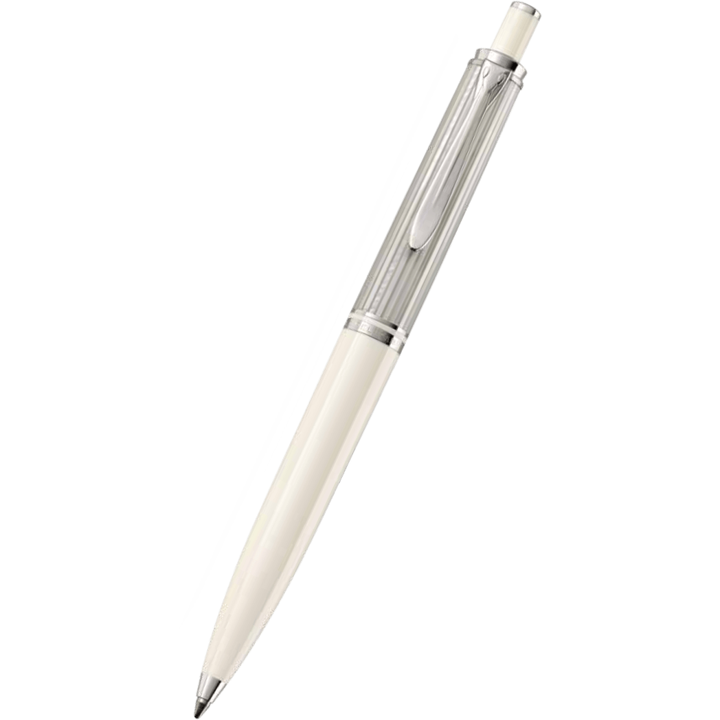 Pelikan Souveran Ballpoint Pen - K405 Silver-White - Default Title ...