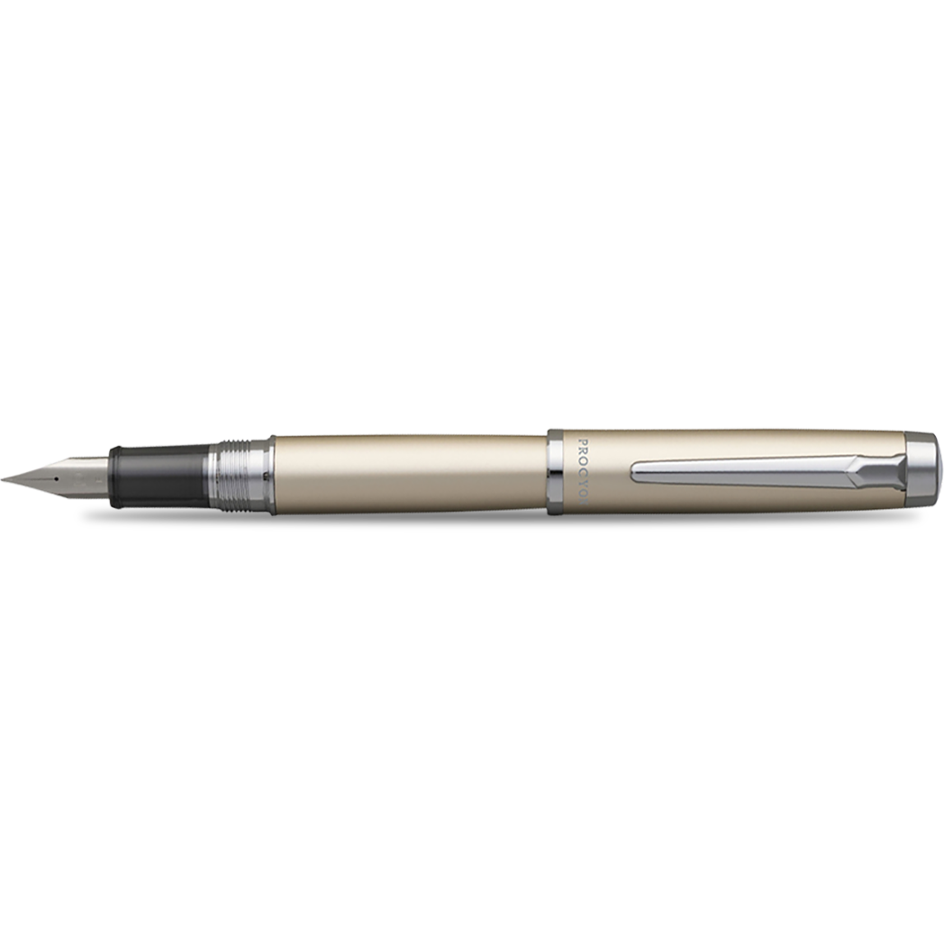 Platinum Procyon Fountain Pen - Luster Champagne Gold-Pen Boutique Ltd