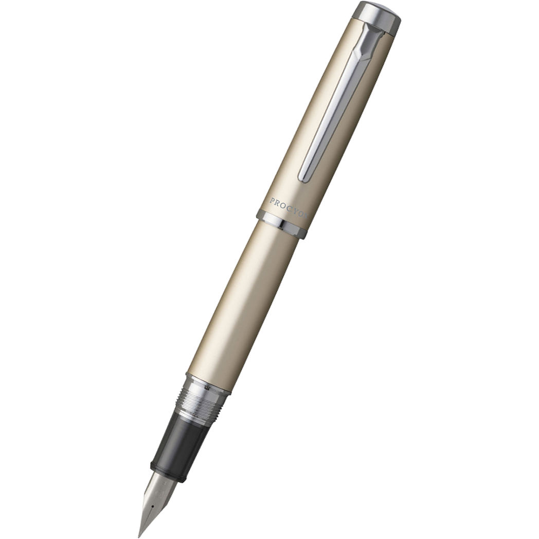 Platinum Procyon Fountain Pen - Luster Champagne Gold-Pen Boutique Ltd