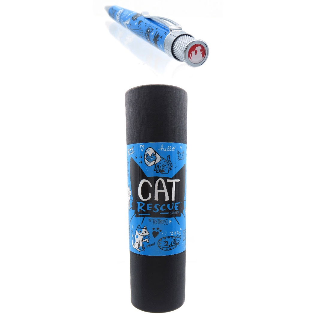 Retro 51 Tornado Ballpoint Pen - Cat Rescue (Series 4)-Pen Boutique Ltd