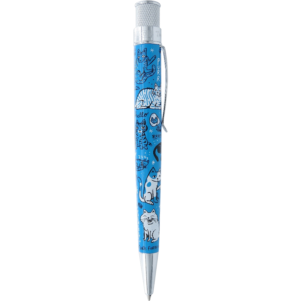 Retro 51 Tornado Ballpoint Pen - Cat Rescue (Series 4)-Pen Boutique Ltd