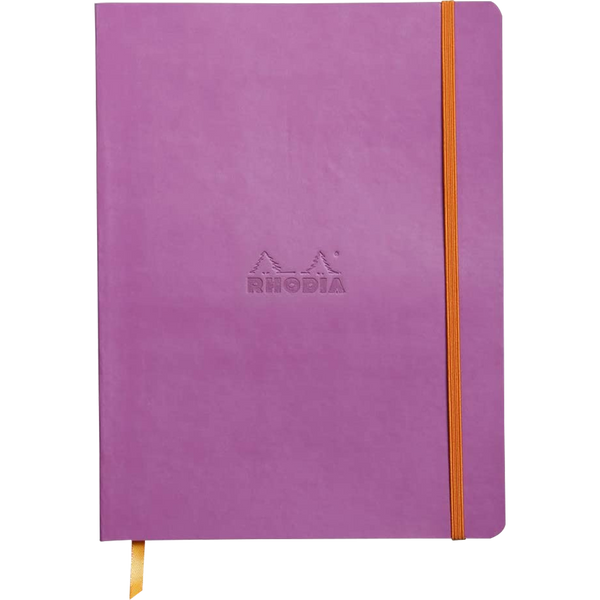 Rhodia Rhodiarama Notebook - Soft Cover - Lilac - Dot Grid-Pen Boutique Ltd