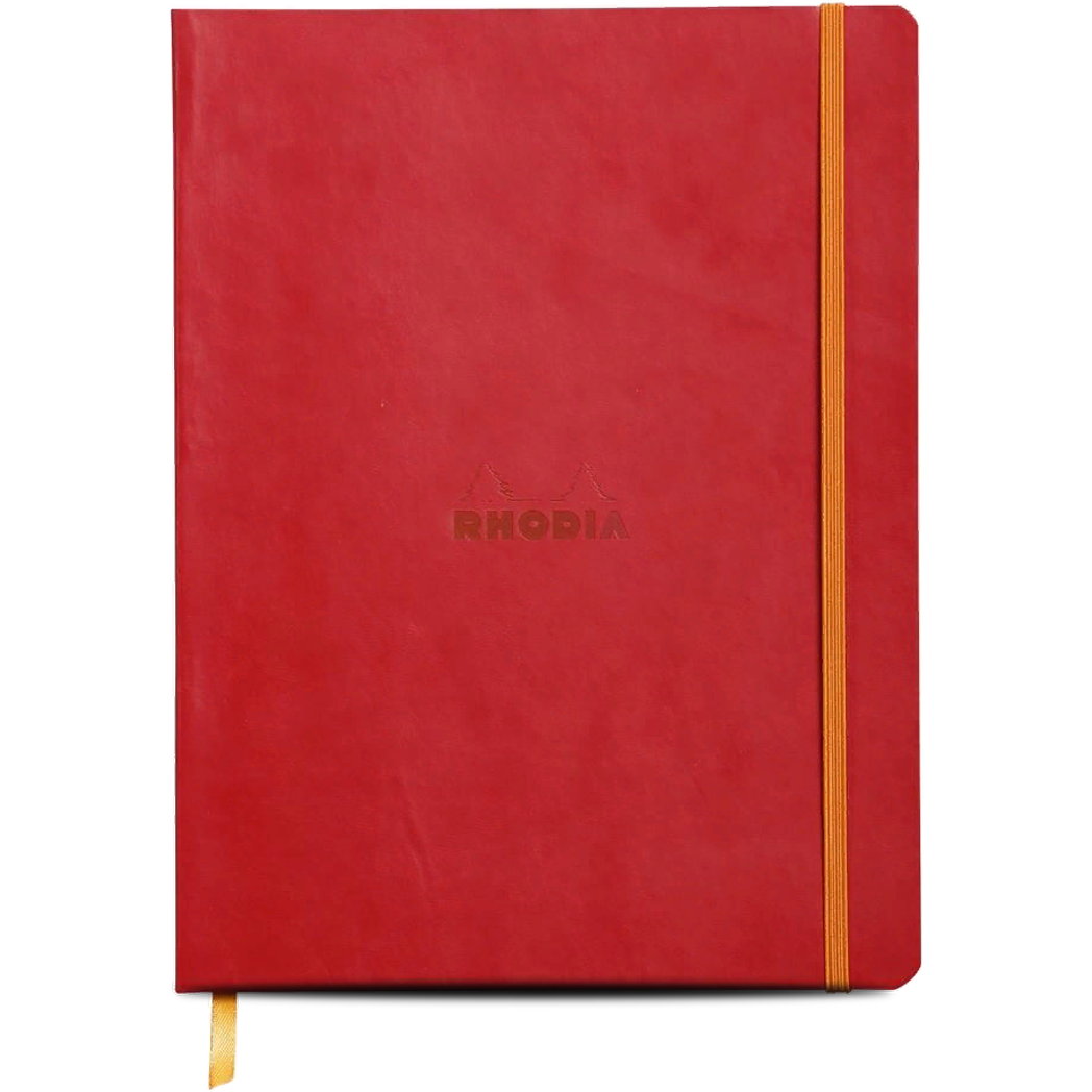 Rhodia Rhodiarama Notebook - Soft Cover - Poppy - Dot Grid-Pen Boutique Ltd