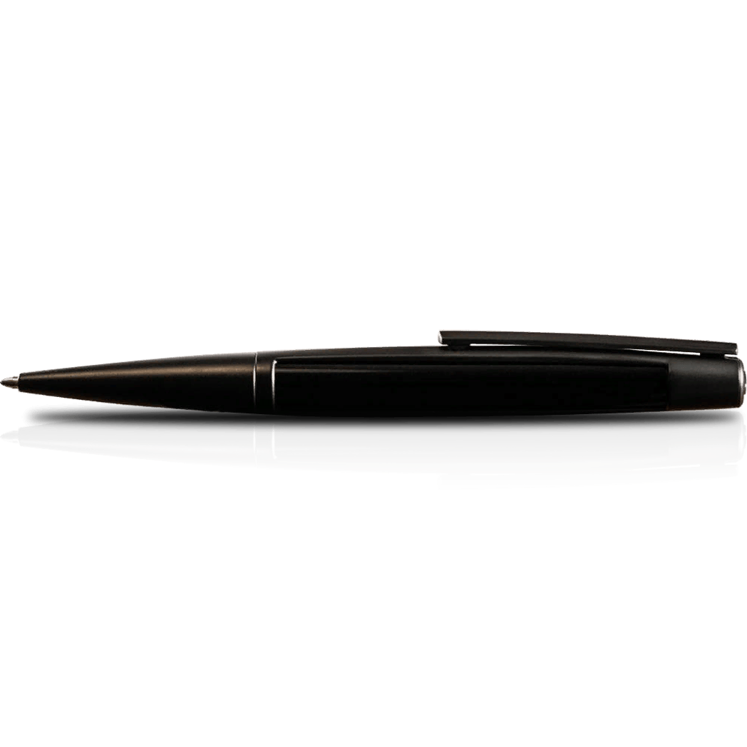 S T Dupont Defi Ballpoint Pen - Matte Black - Black Trim-Pen Boutique Ltd