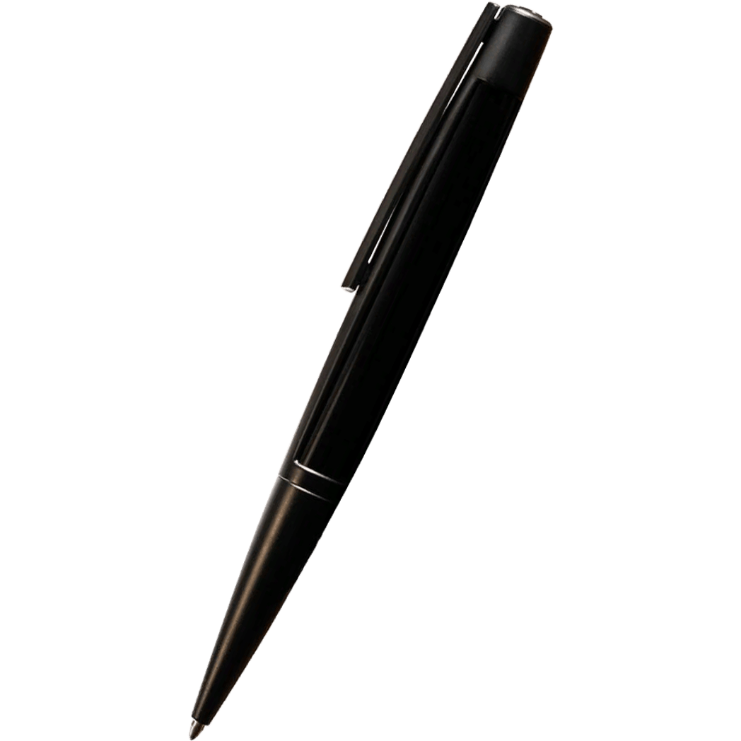 S T Dupont Defi Ballpoint Pen - Matte Black - Black Trim-Pen Boutique Ltd