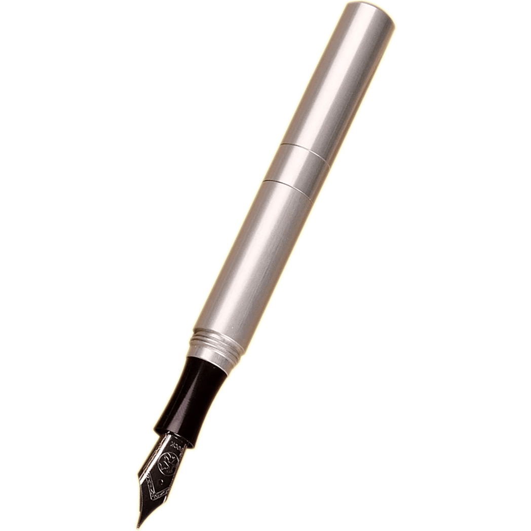 Anodized Aluminum Faceted Pocket Six Fountain Pen