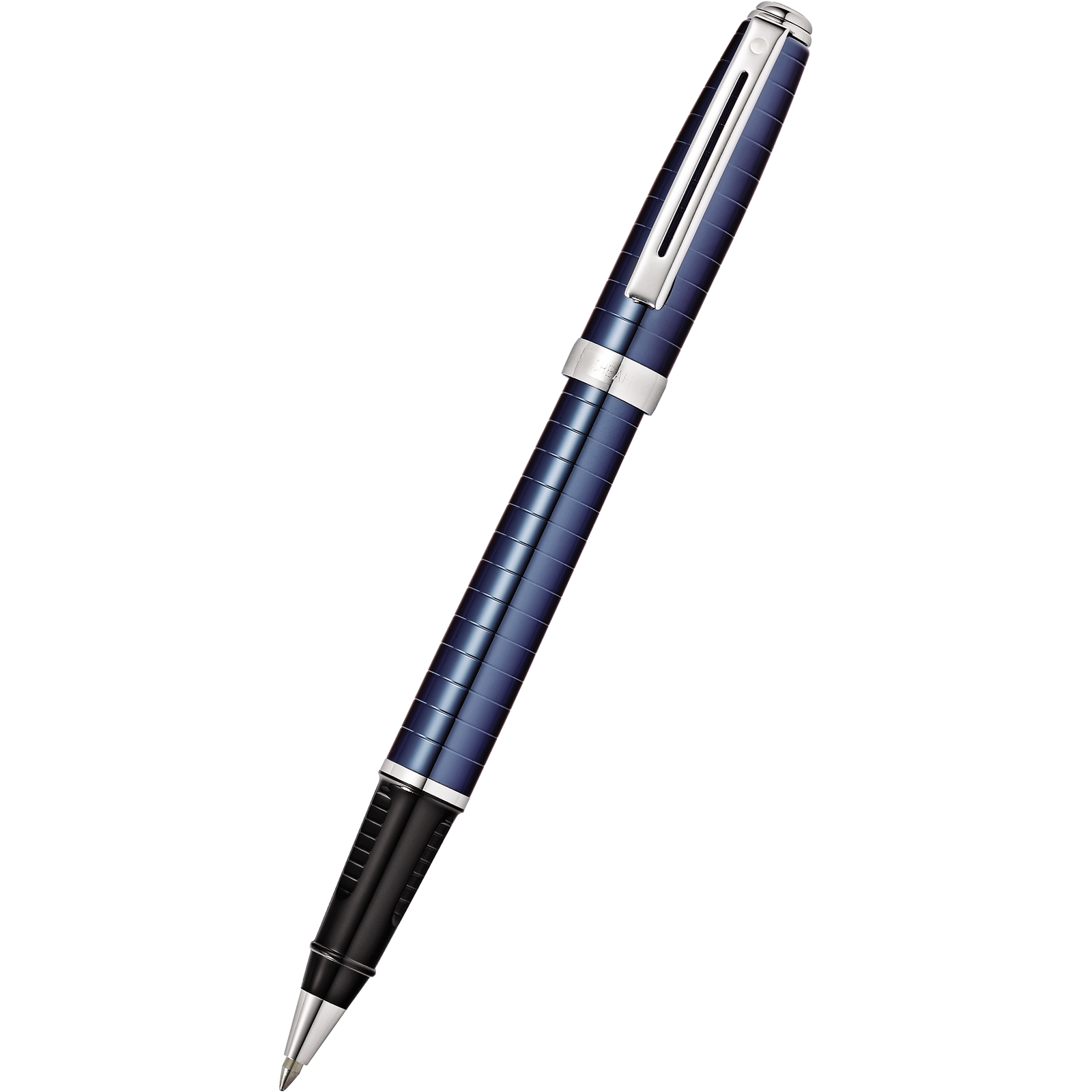 Sheaffer Prelude Rollerball Pen - Deep Blue - Chrome Trim - Pen ...