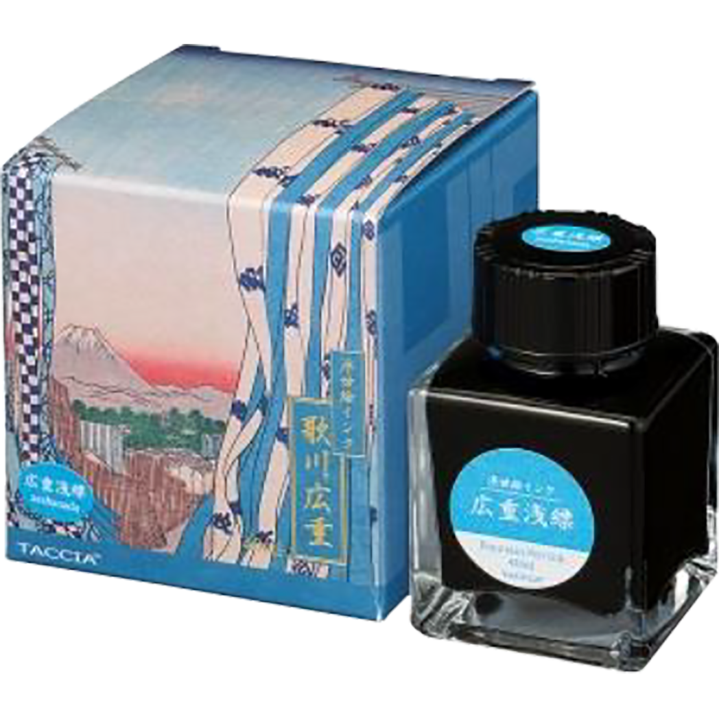 Taccia Ukiyo-e Ink Bottle - Hiroshige-Asahanada - 40 ml (Ver. 2)-Pen Boutique Ltd