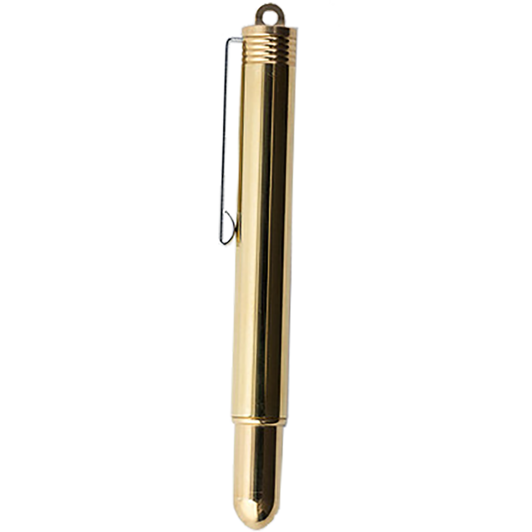 Traveler's Brass Rollerball Pen - Solid - Default Title - Pen Boutique Ltd